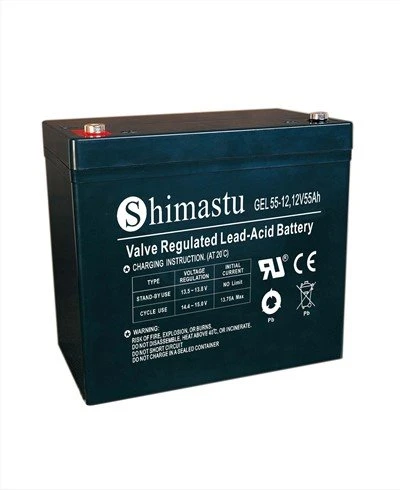 12V 55Ah GEL-batteri